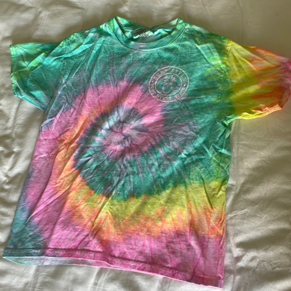 Rainbow tie-dyed girls, Fort Myers Beach T-shirt